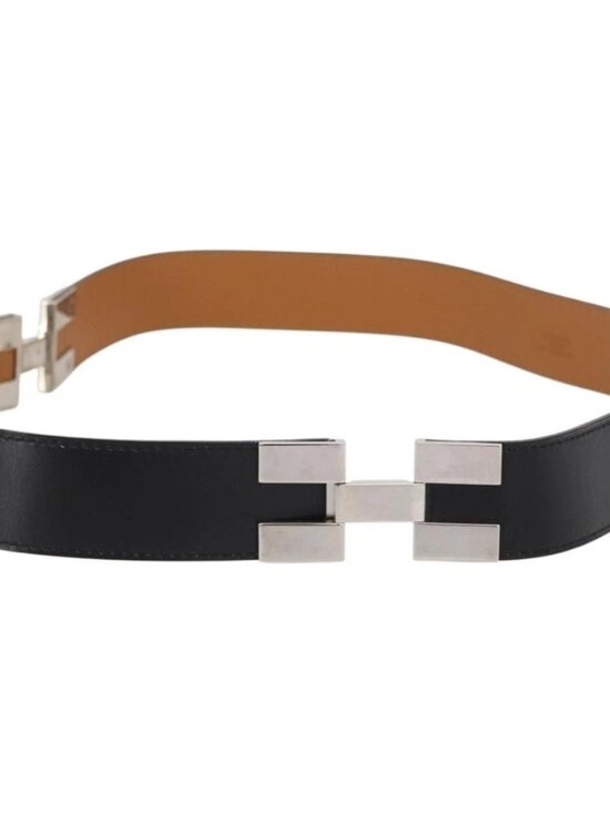 HERMES Belt Leather 29.5\